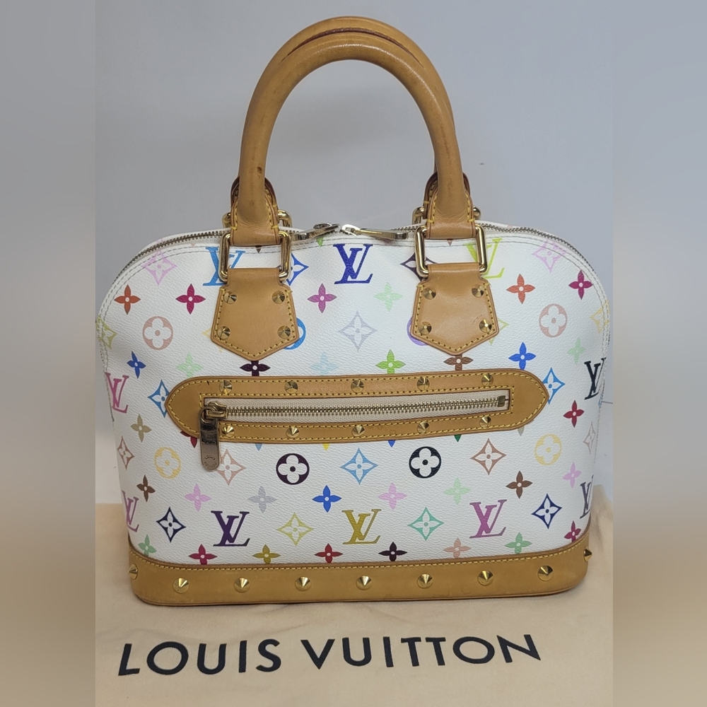 SOLD!!!!! Louis Vuitton Alma Murakami - Picture 2 of 13